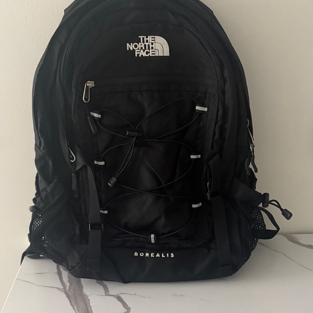 The North Face Black Borealis Backpack used like new